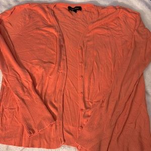 Coral/Orange Cardigan!